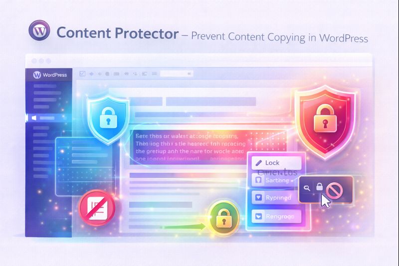 Content Protector Plugin Preview