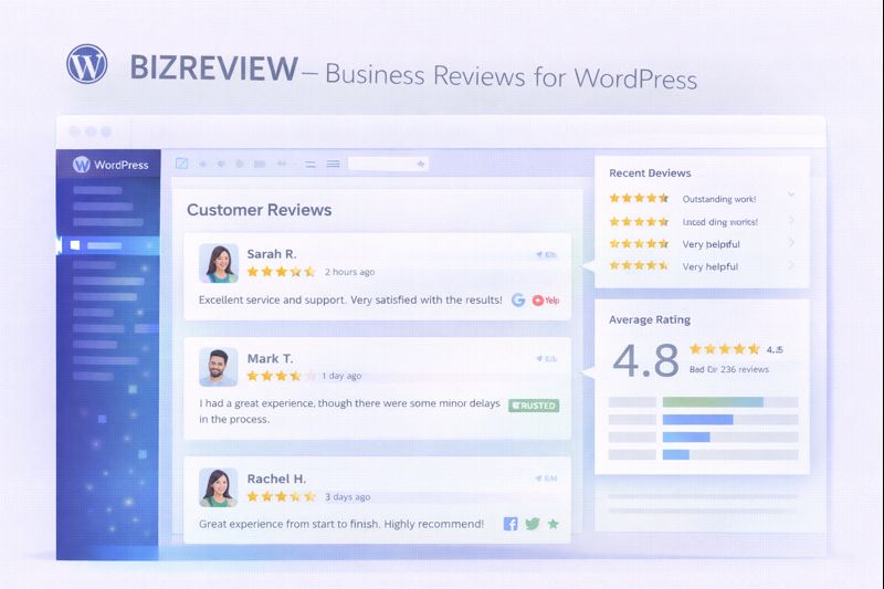BIZREVIEW Business Review Plugin Preview