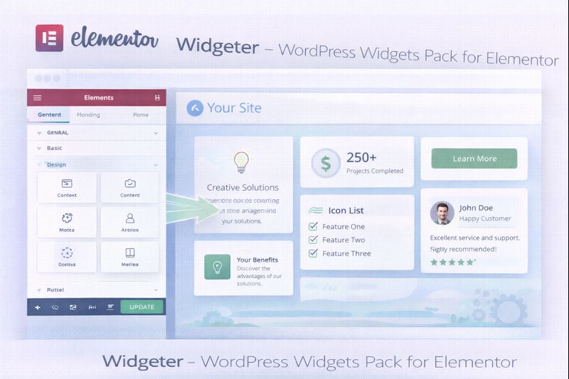 Widgeter Widgets Pack Preview