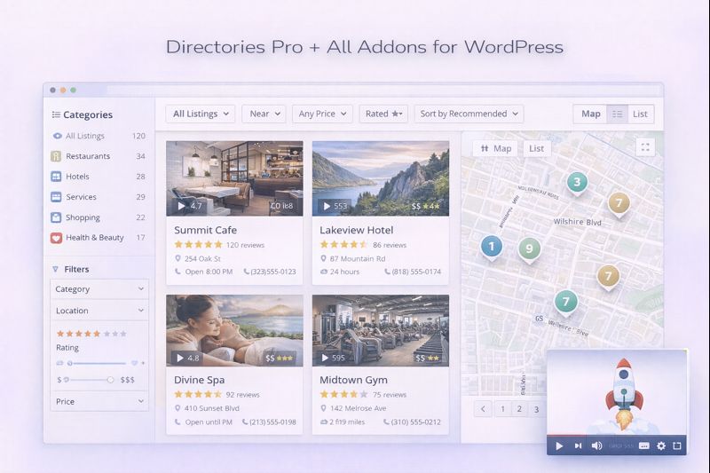 Directories Pro WordPress Plugin Preview