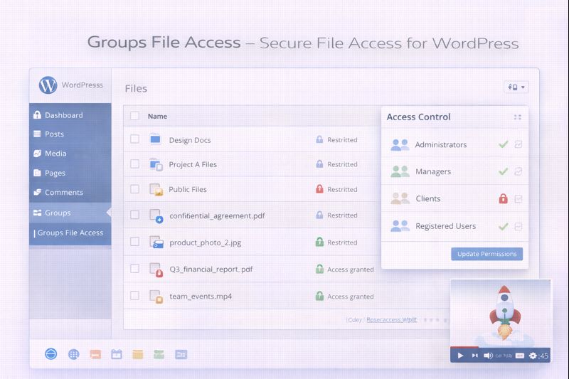 Groups File Access Plugin Preview