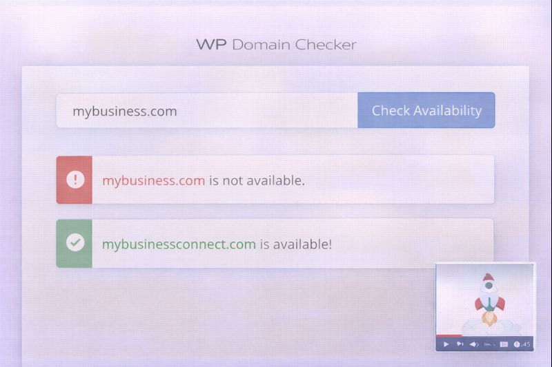 WP Domain Checker WordPress Plugin Preview