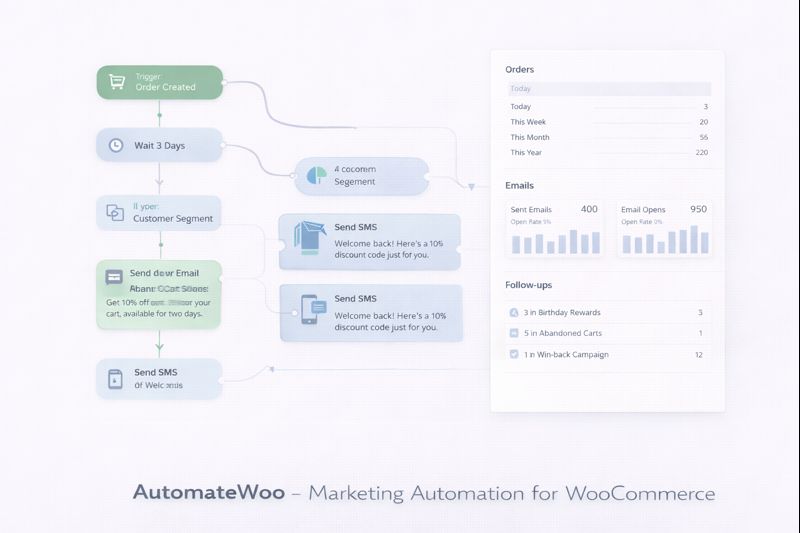 AutomateWoo WooCommerce Plugin Preview
