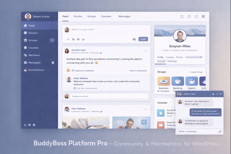 BuddyBoss Platform Pro Plugin Preview