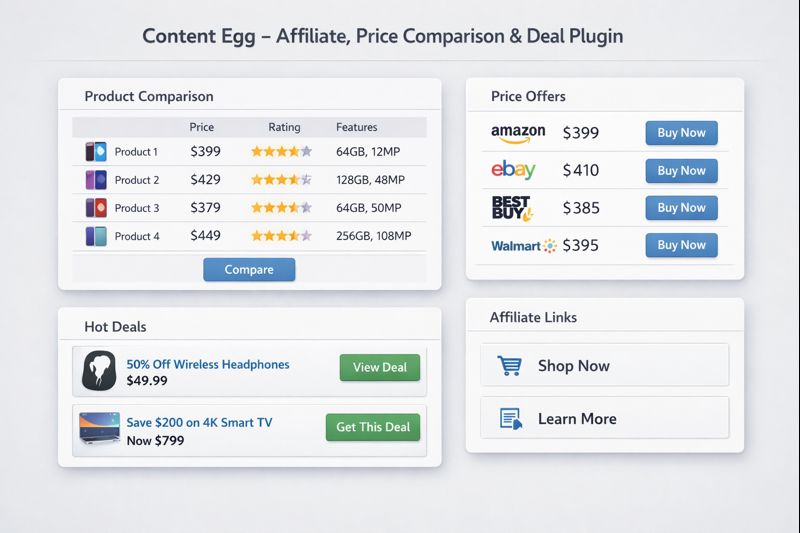 Content Egg WordPress Plugin Preview