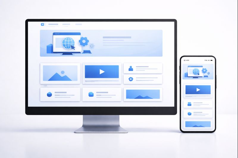 Responsive WordPress website design using Elementor Pro