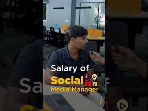 🔥How Much Does A Social Media Manager Make ? | Salary Of Social Media Manager #shorts #simplilearn