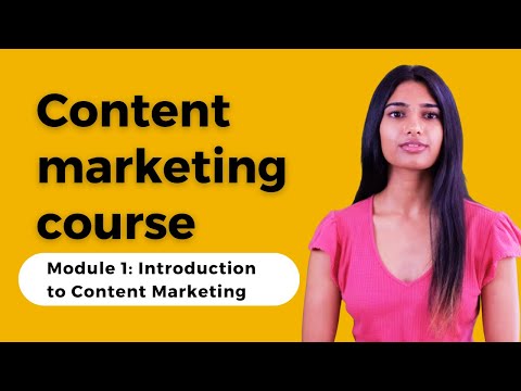 Chapter 1 : Content Marketing  | Content marketing tutorial || Complete Content Marketing Course