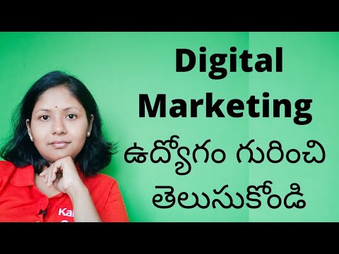 What is Digital Marketing Job role – Explained in Telugu