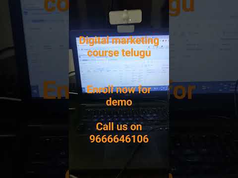 digital marketing course telugu #digitalmarketing #onlinemarketing #telugututorial